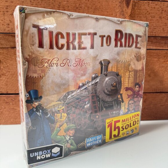 Ticket To Ride 15th Anniversary Edition Special Edition Days Of Wonder (Sealed) - Picture 2 of 6